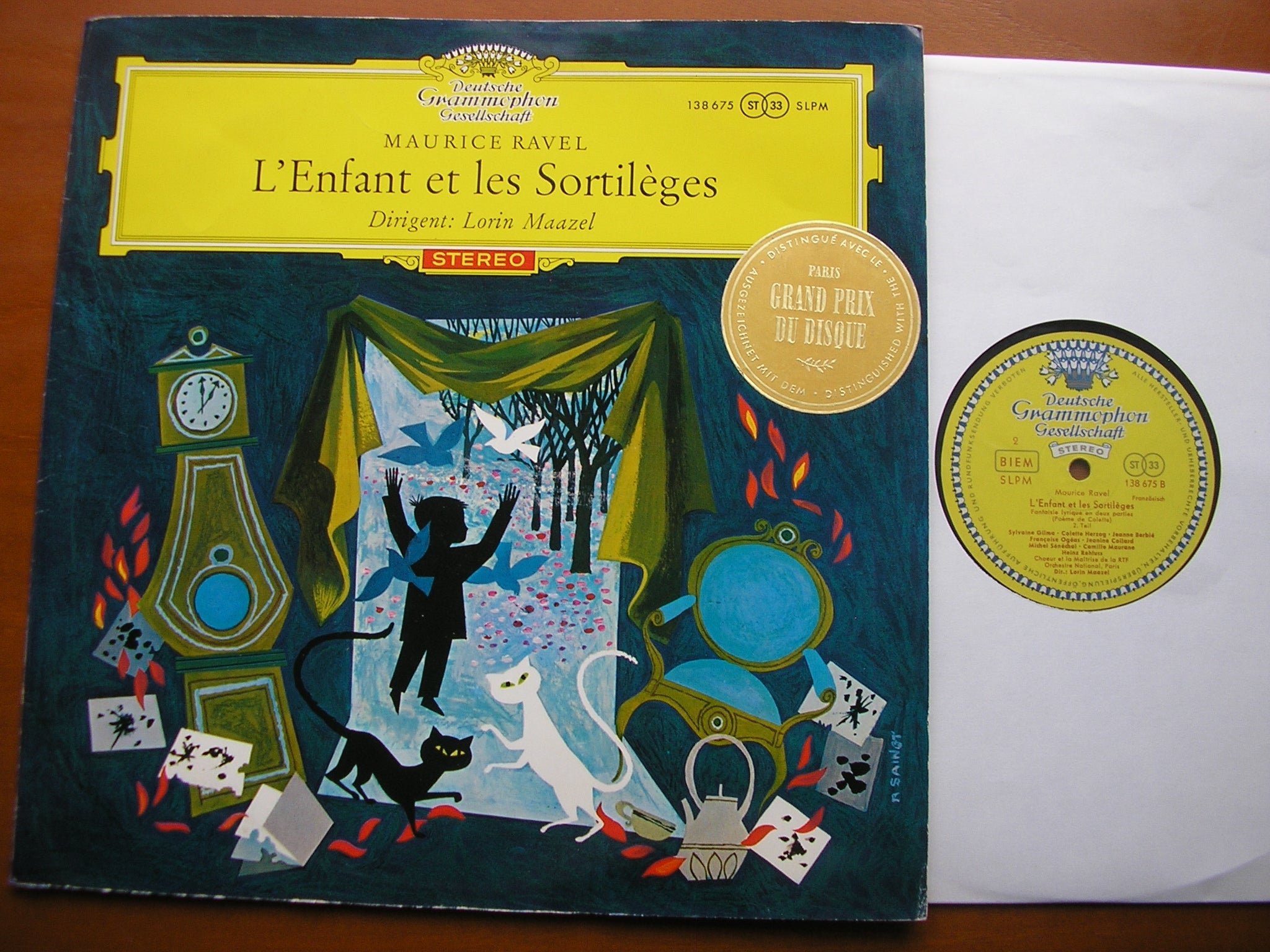 RAVEL: L'ENFANT ET LES SORTILEGES     SOLOISTS / FRENCH NATIONAL ORCHESTRA / MAAZEL      138 675