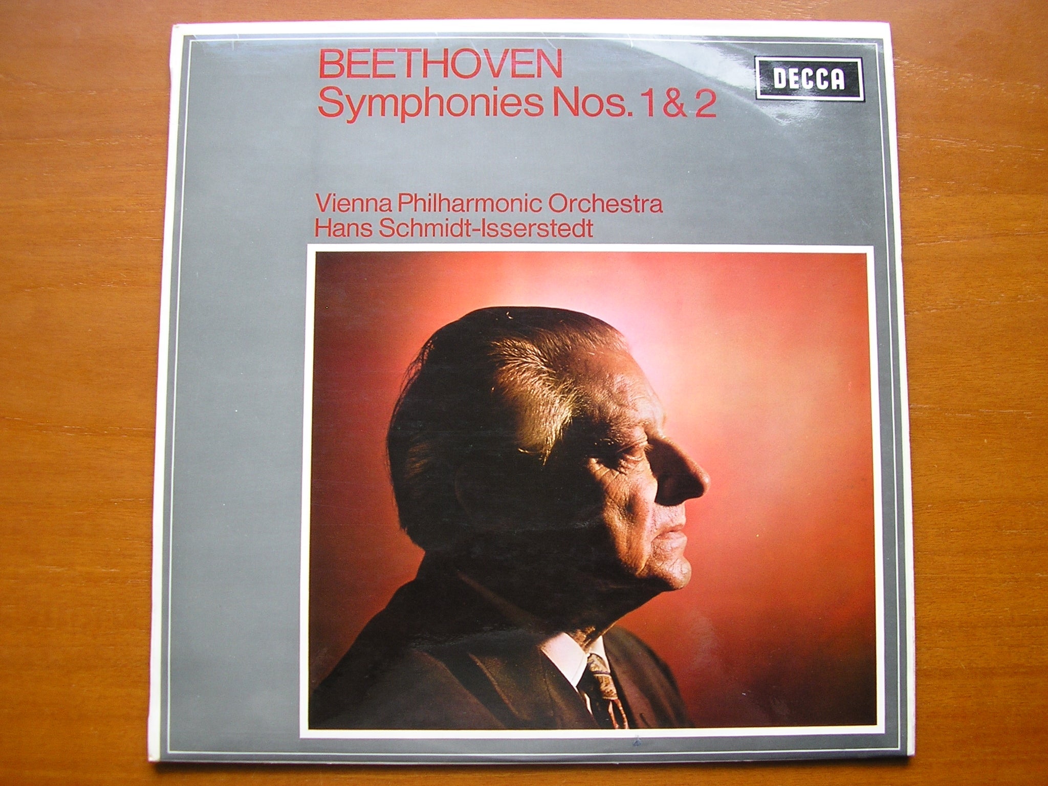 SXL 6437 BEETHOVEN: SYMPHONIES Nos. 1 & 2      SCHMIDT-ISSERSTEDT / VIENNA PHILHARMONIC      ED3