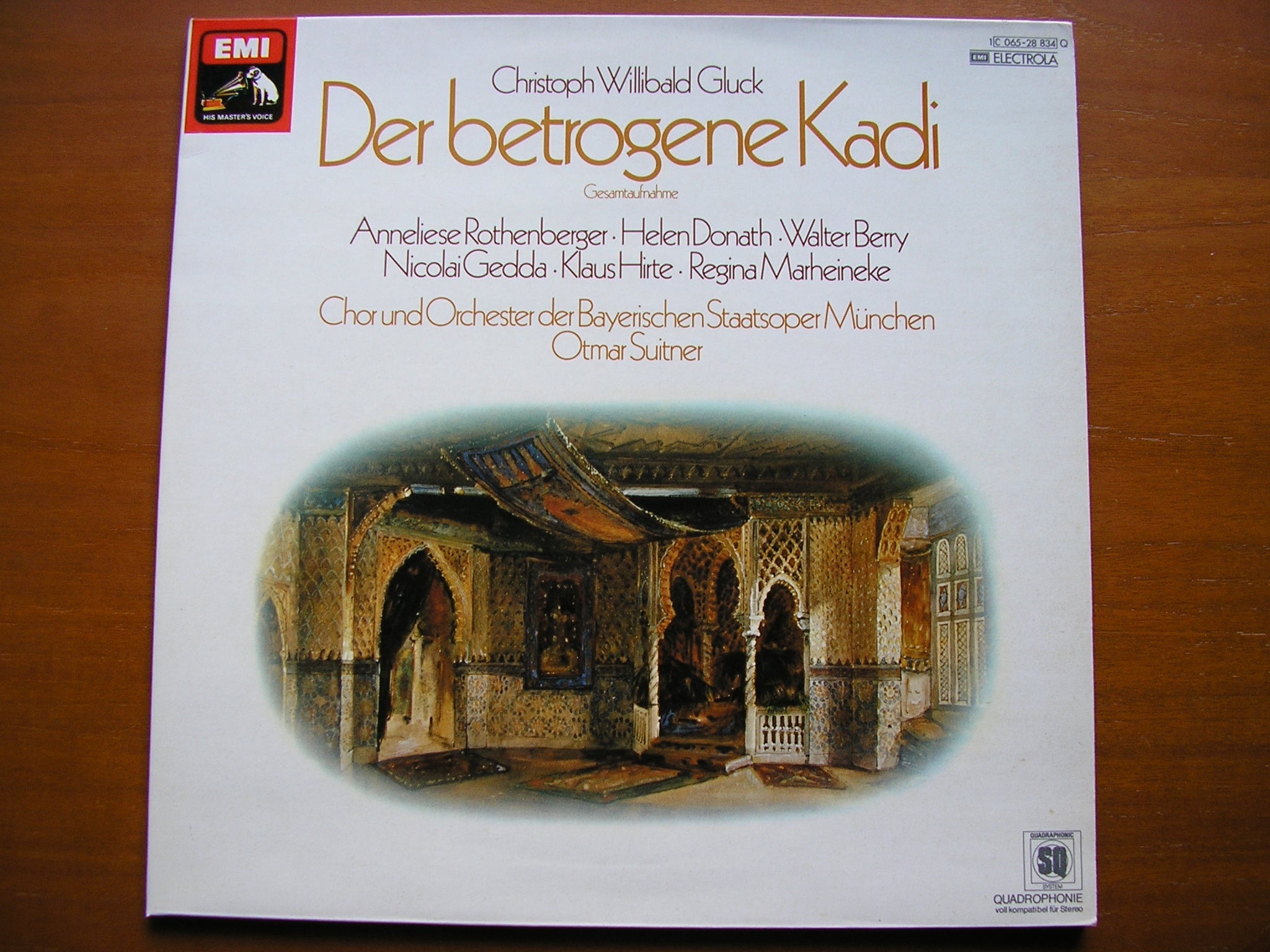 GLUCK: LE CADI DUPE  (1761)       SOLOISTS / BAVARIAN STATE OPERA / SUITNER      065-28 834