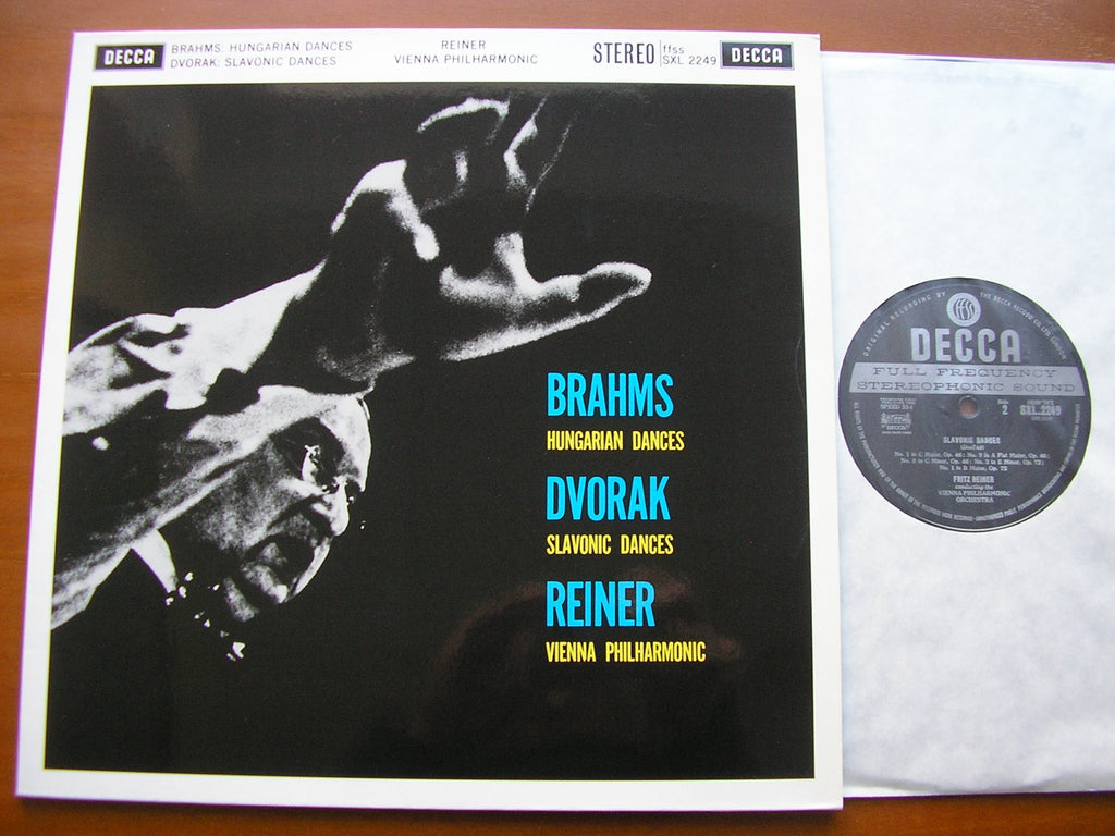 SXL 2249 BRAHMS: HUNGARIAN DANCES / DVORAK: SLAVONIC DANCES REINER / VIENNA PHILHARMONIC