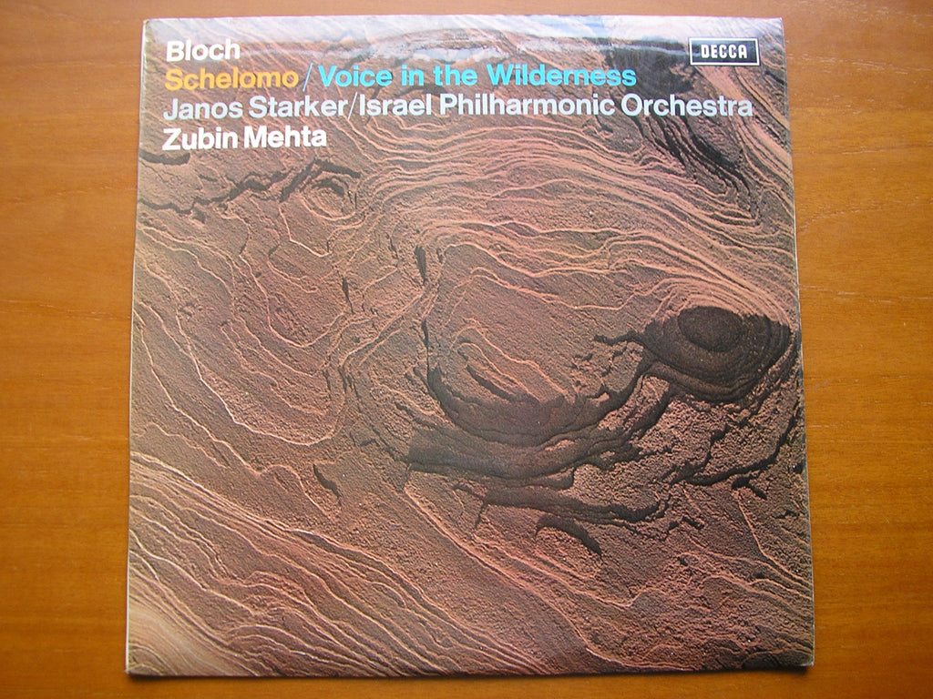 SXL 6440 BLOCH: SCHELOMO / VOICE IN THE WILDERNESS     STARKER / ISRAEL PHILHARMONIC      ED3