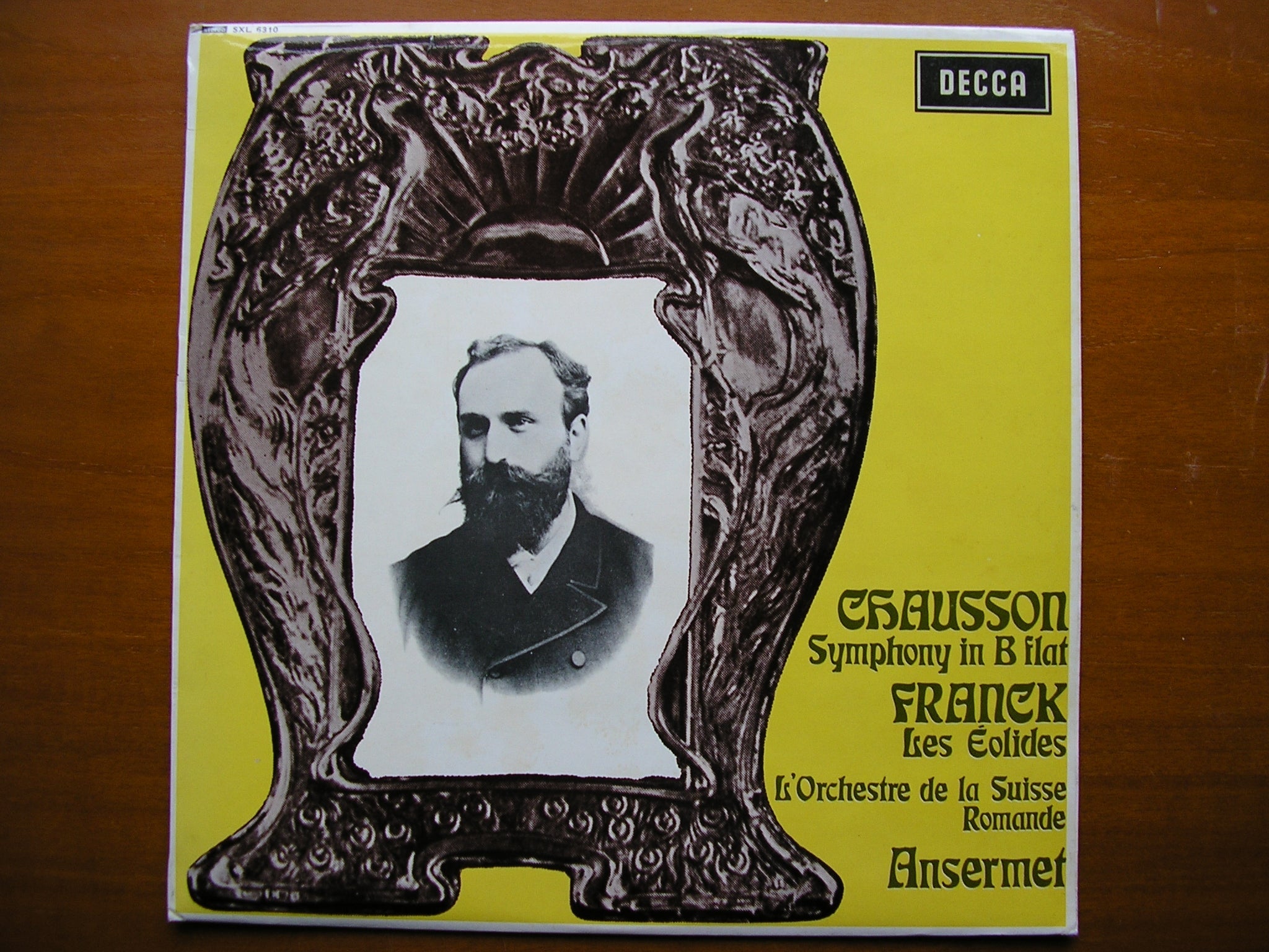SXL 6310  CHAUSSON: SYMPHONY in B / FRANCK; LES EOLIDES      ANSERMET / SUISSE ROMANDE    ED2