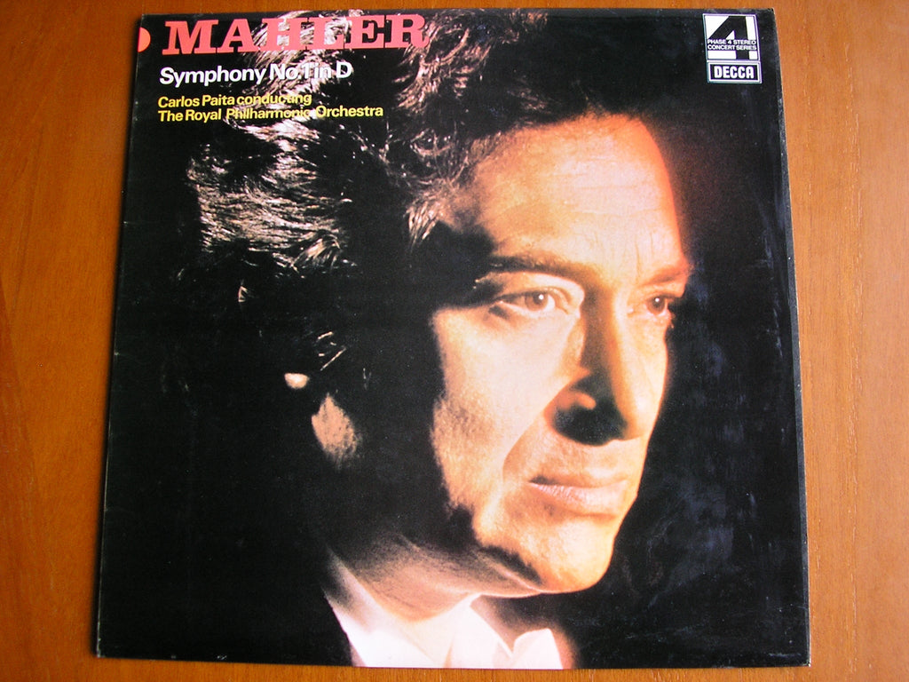 MAHLER: SYMPHONY No. 1     PAITA / ROYAL PHILHARMONIC    test pressing    PFS 4402
