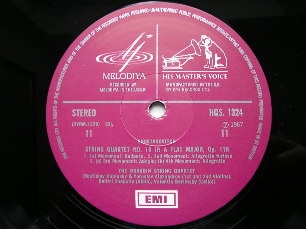 SHOSTAKOVICH: STRING QUARTETS 1 - 13 & 14 / 15  THE BORODIN QUARTET & THE BEETHOVEN QUARTET    SLS 879 & HQS 1362