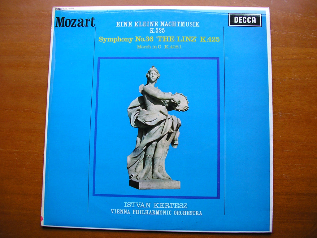 SXL 6091  MOZART: SYMPHONY No. 36 / EINE KLEINE NACHTMUSIK      KERTESZ / VIENNA PHILHARMONIC    ED3