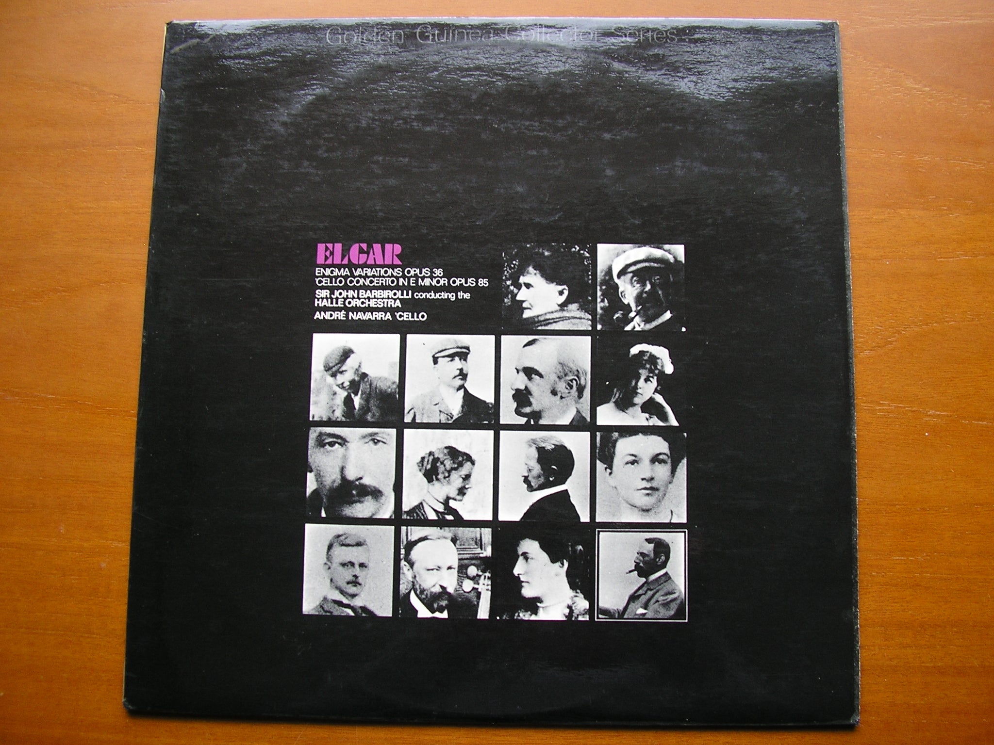 ELGAR: CELLO CONCERTO / ENIGMA VARIATIONS     NAVARRA / HALLE ORCHESTRA / BARBIROLLI     GSGC 14057