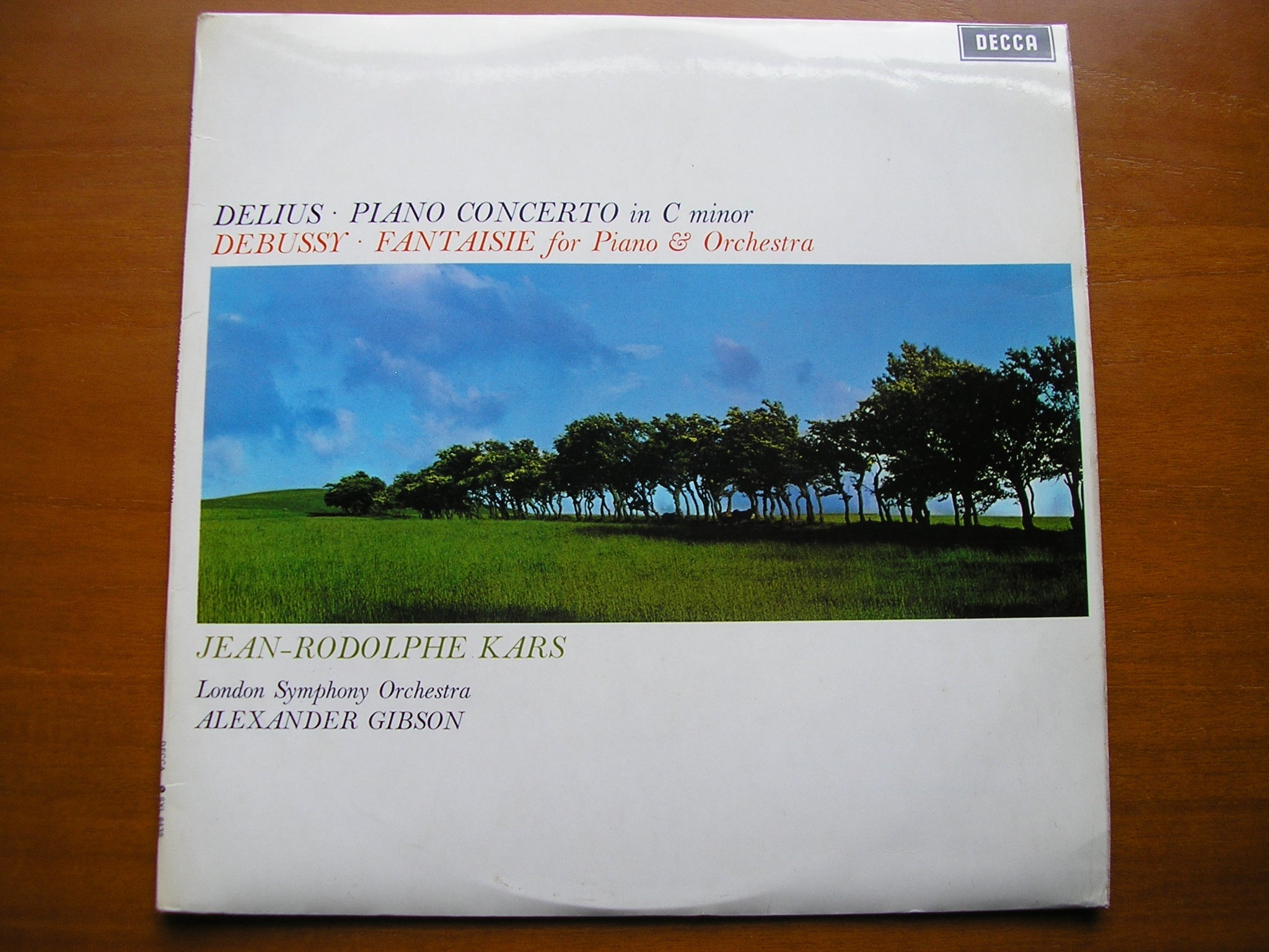 SXL 6435 DELIUS: PIANO CONCERTO / DEBUSSY: FANTAISIE      KARS / LONDON SYMPHONY / GIBSON    ED4