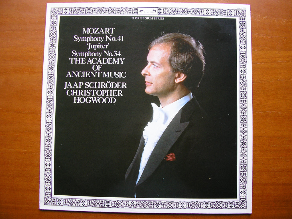MOZART: SYMPHONIES Nos. 34 & 41 'Jupiter'     HOGWOOD / SCHRODER / THE ACADEMY OF ANCIENT MUSIC     411 658