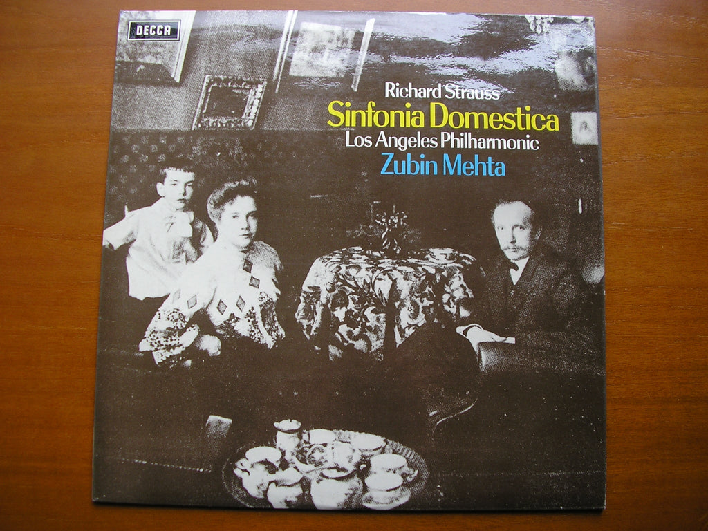 SXL 6442 STRAUSS: SINFONIA DOMESTICA     MEHTA / LOS ANGELES PHILHARMONIC     ED4