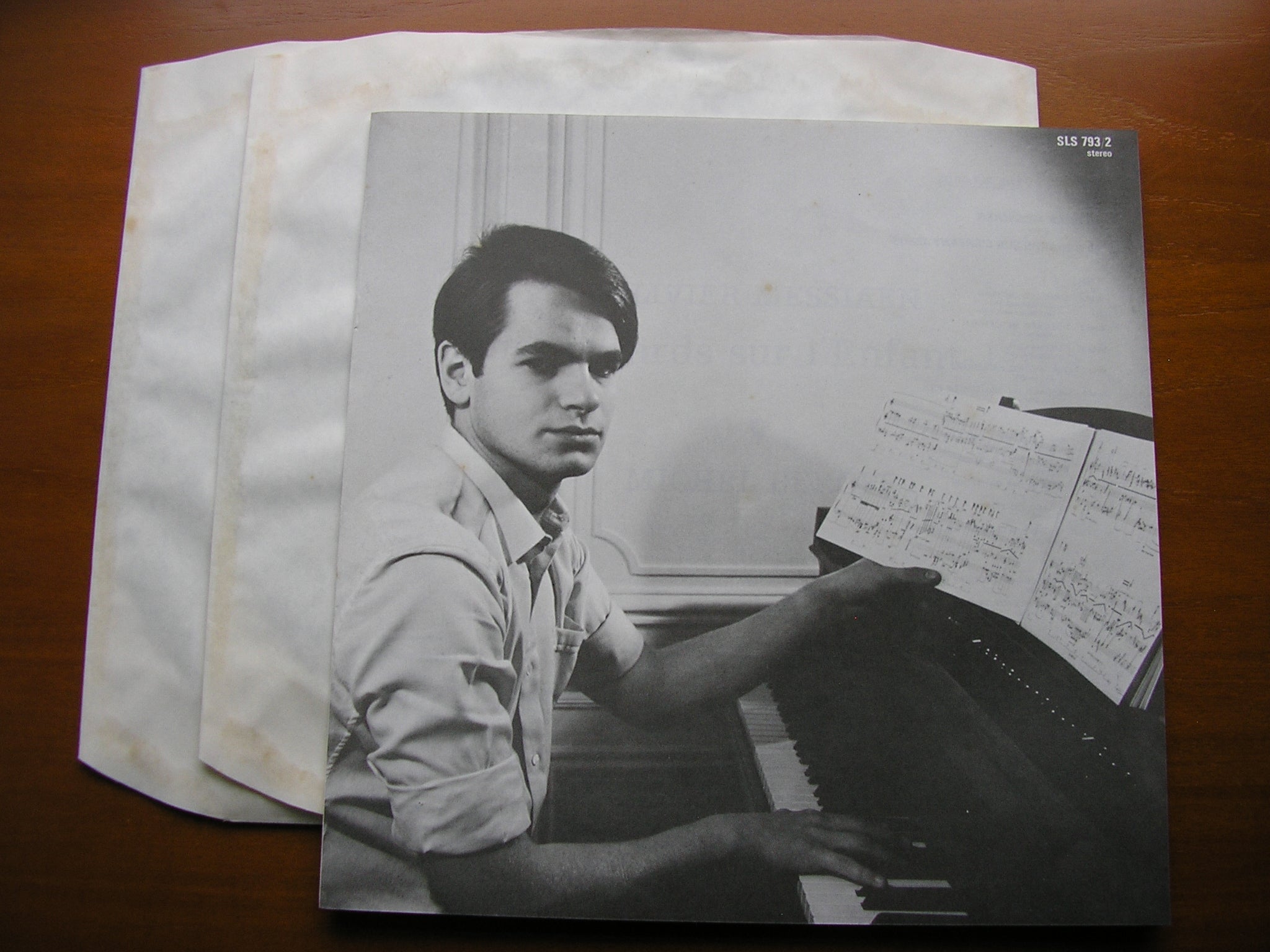 MESSIAEN: VINGT REGARDS SUR L'ENFANT JESUS       MICHEL BEROFF   2 LP       SLS 793