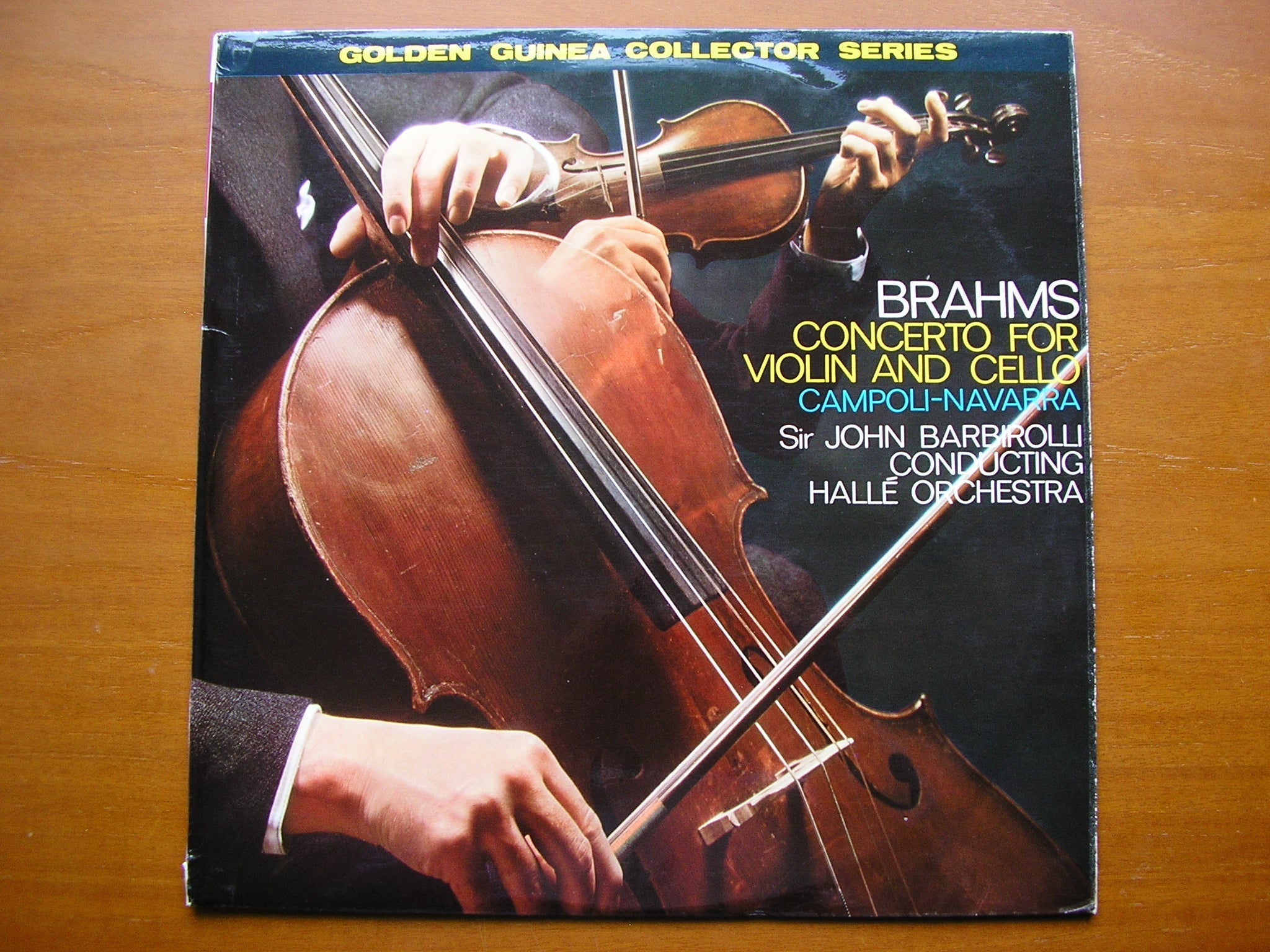 BRAHMS: CONCERTO FOR VIOLIN & CELLO     CAMPOLI / NAVARRA / HALLE ORCHESTRA / BARBIROLLI   GSGC 14009