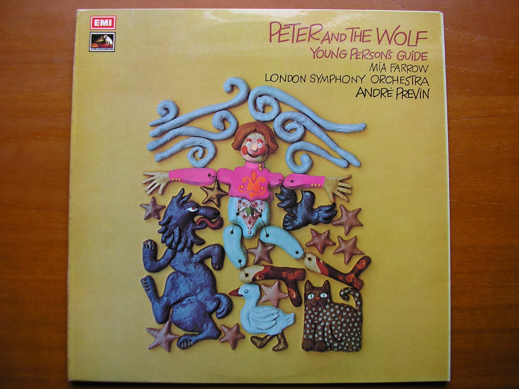 BRITTEN: YOUNG PERSON'S GUIDE TO THE ORCHESTRA / PROKOFIEV: PETER & THE WOLF    FARROW / LONDON SYMPHONY / PREVIN     ASD 2935