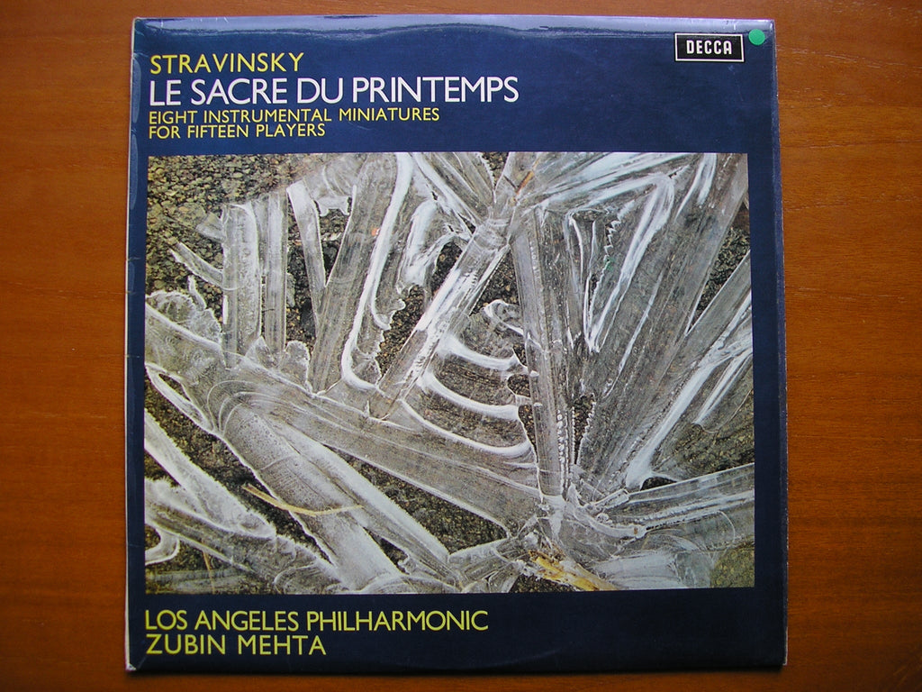 SXL 6444 STRAVINSKY: THE RITE OF SPRING / 8 INSTRUMENTAL MINIATURES    MEHTA / LOS ANGELES PHILHARMONIC    ED4