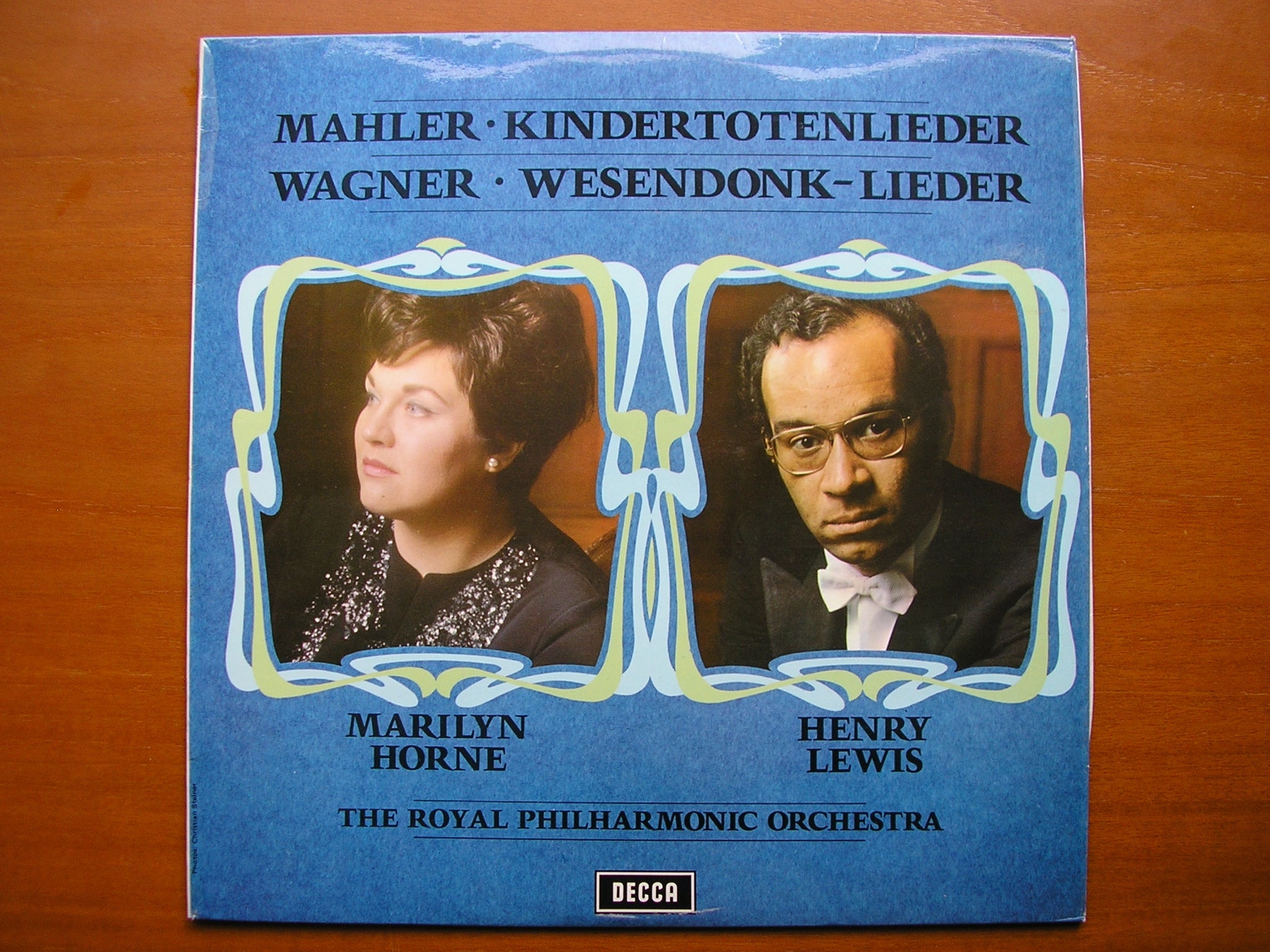SXL 6446 MAHLER: KINDERTOTENLIEDER / WAGNER: WESENDONK LIEDER     HORNE / ROYAL PHILHARMONIC / LEWIS    ED4