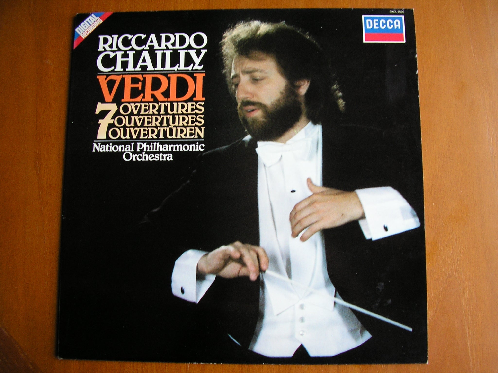 VERDI: OVERTURES       CHAILLY / NATIONAL PHILHARMONIC ORCHESTRA     SXDL 7595
