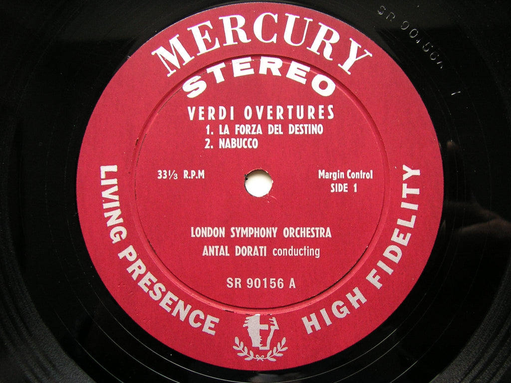 VERDI: OVERTURES      DORATI / LONDON SYMPHONY     SR90156