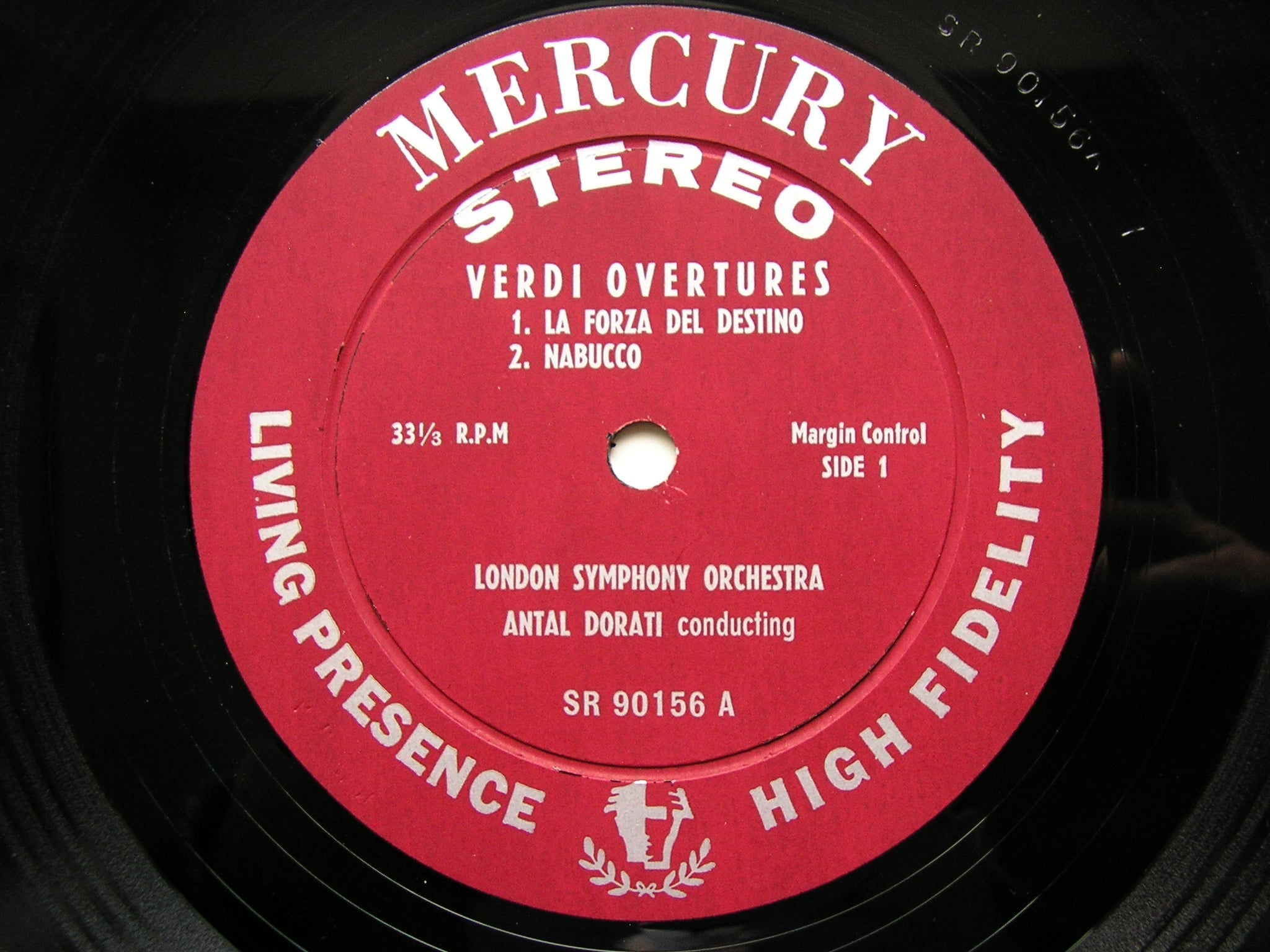 VERDI: OVERTURES      DORATI / LONDON SYMPHONY     SR90156