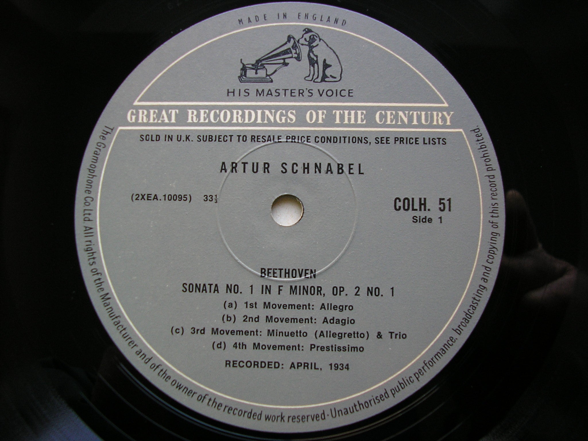 BEETHOVEN: THE COMPLETE PIANO SONATAS     ARTUR SCHNABEL    13 LP SET     COLH 51 - 63