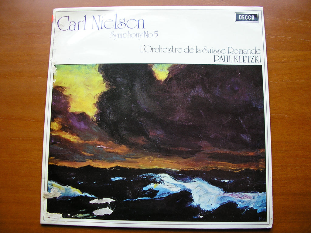 SXL 6491 NIELSEN: SYMPHONY No. 5 KLETZKI / SUISSE ROMANDE test pressing