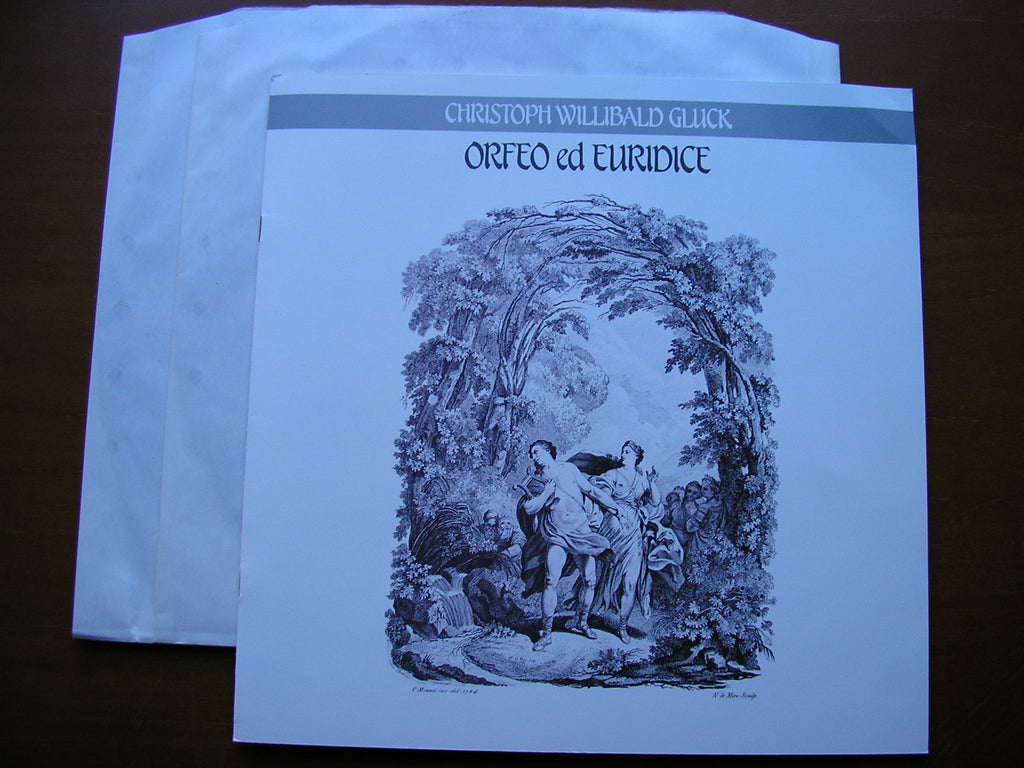 GLUCK: ORFEO ED EURIDICE (1762)    BALTSA / MARSHALL / GRUBEROVA / PHILHARMONIA / MUTI     2LP     SLS 5255