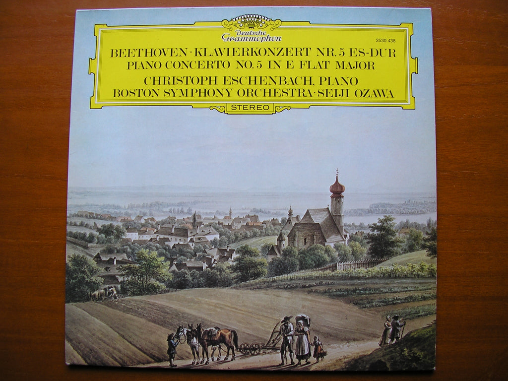 BEETHOVEN:  PIANO CONCERTO No. 5  'Emperor'      ESCHENBACH / BOSTON SYMPHONY / OZAWA     2530 438