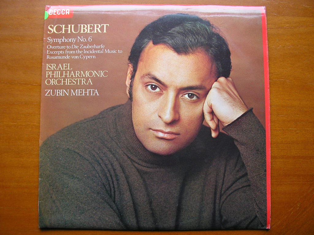 SXL 6891 SCHUBERT: SYMPHONY No. 6 / ROSAMUNDE MEHTA / ISRAEL PHILHARMONIC test pressing