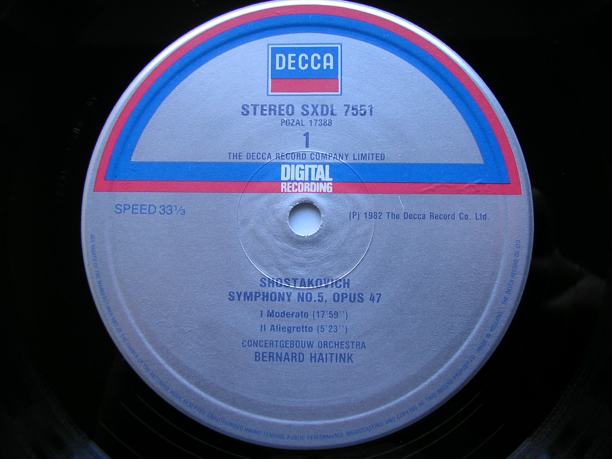 SHOSTAKOVICH: THE COMPLETE SYMPHONIES BERNARD HAITINK / CONCERTGEBOUW / LONDON PHILHARMONIC 15 DECCA LPs