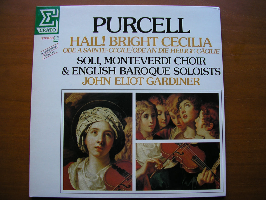 PURCELL: HAIL! BRIGHT CECILIA    SOLOISTS / MONTEVERDI CHOIR / ENGLISH BAROQUE SOLOISTS / GARDINER     NUM 75049