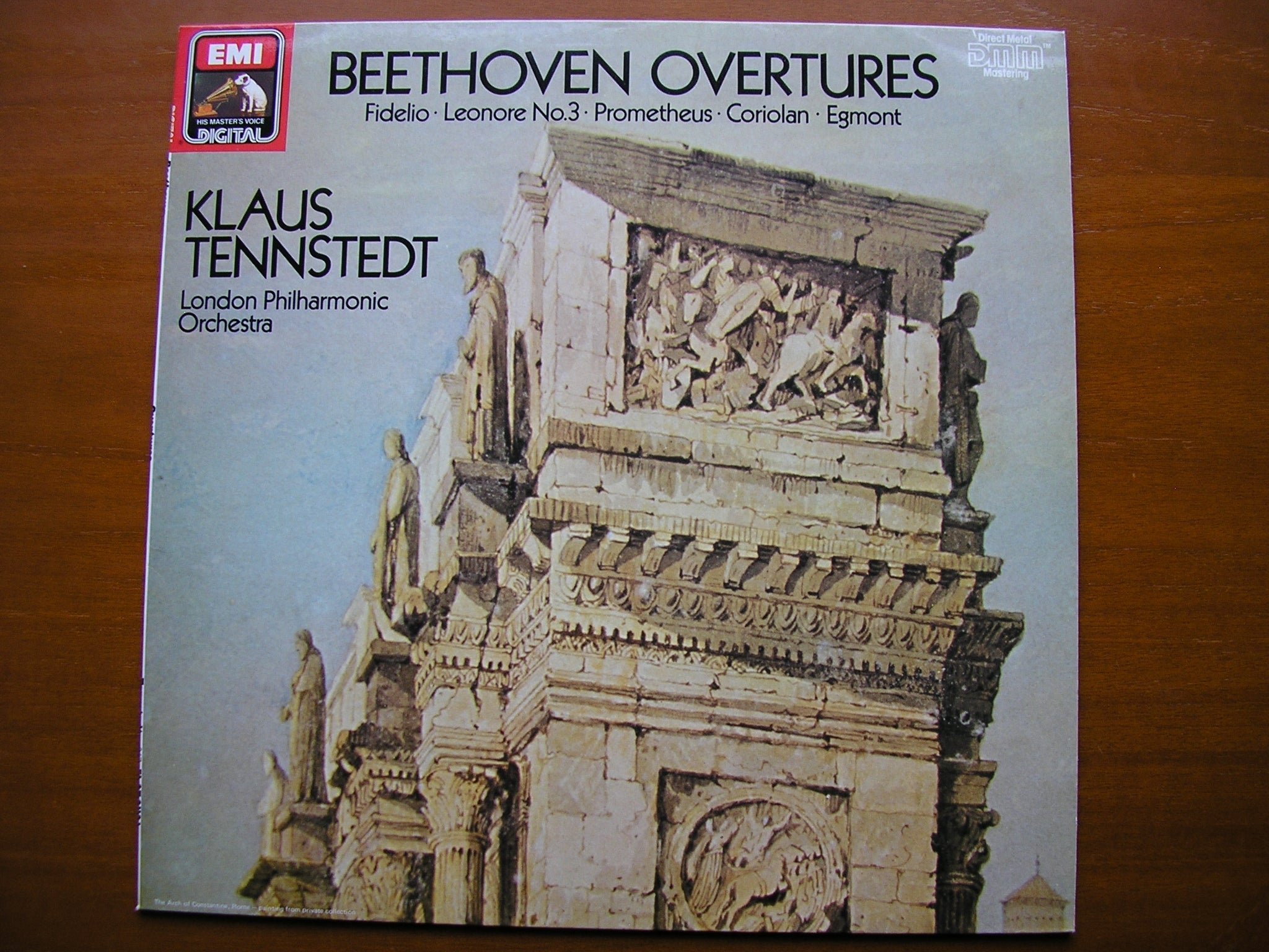BEETHOVEN: FIVE OVERTURES     TENNSTEDT / LONDON PHILHARMONIC    27 0110