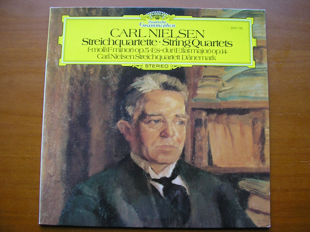 NIELSEN: STRING QUARTETS in F  Op. 5 / in E  Op. 14      CARL NIELSEN STRING QUARTET DENMARK    2531 135