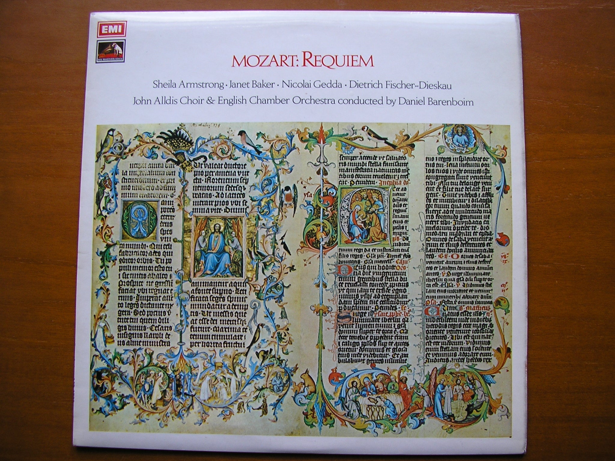 MOZART: REQUIEM     SOLOISTS / ENGLISH CHAMBER ORCHESTRA / BARENBOIM    ASD 2788