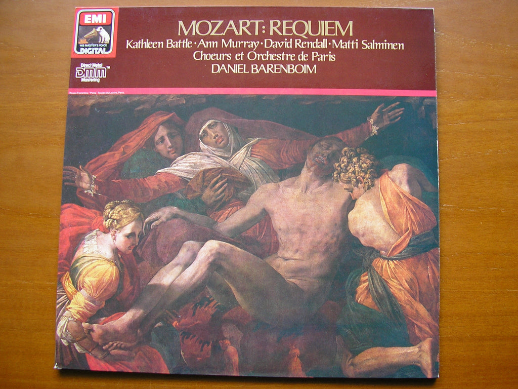 MOZART: REQUIEM     SOLOISTS / ORCHESTRE DE PARIS / BARENBOIM    27 0194