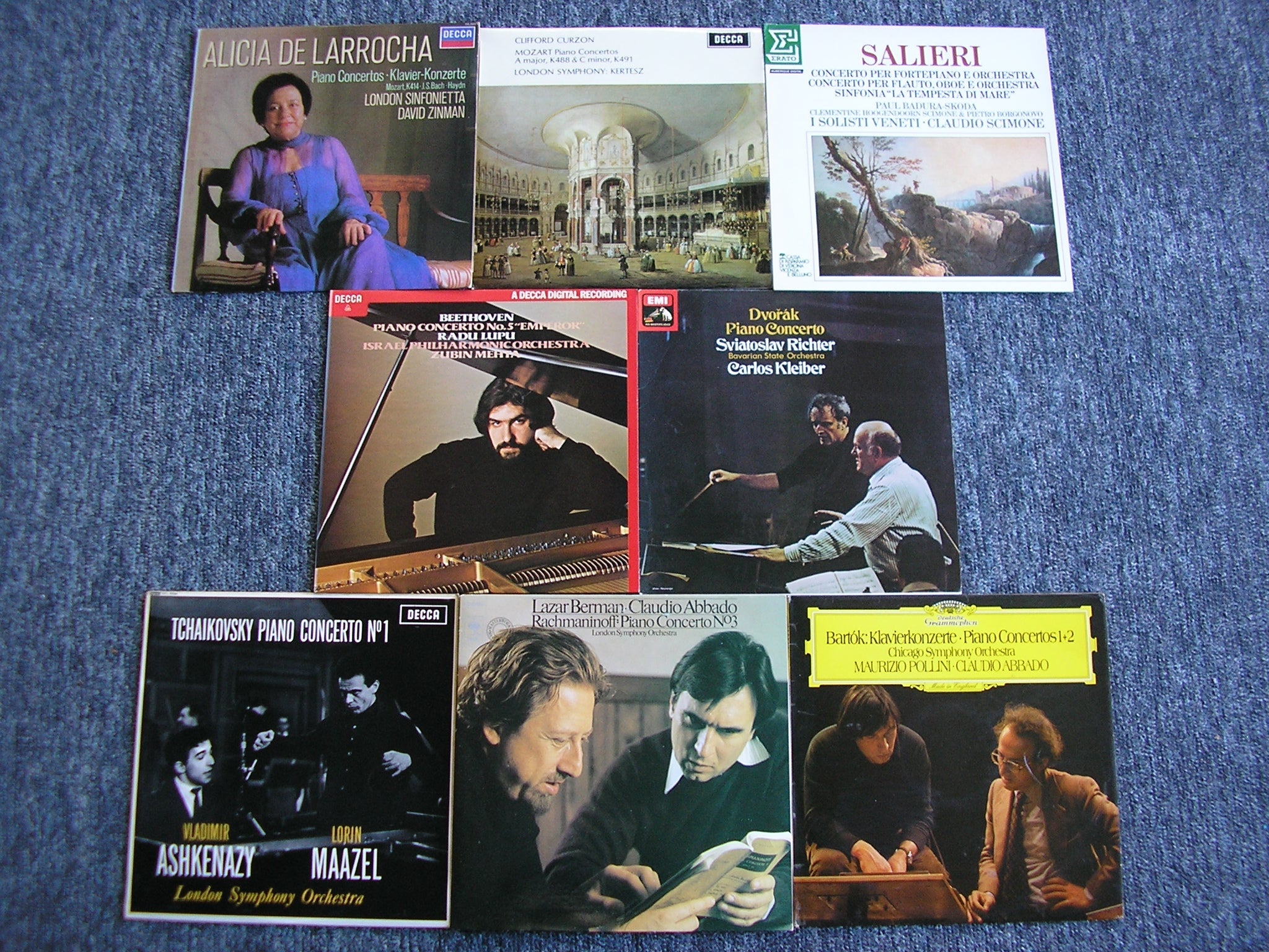 8 LP Classical Collections  -  PIANO CONCERTOS  No. 4