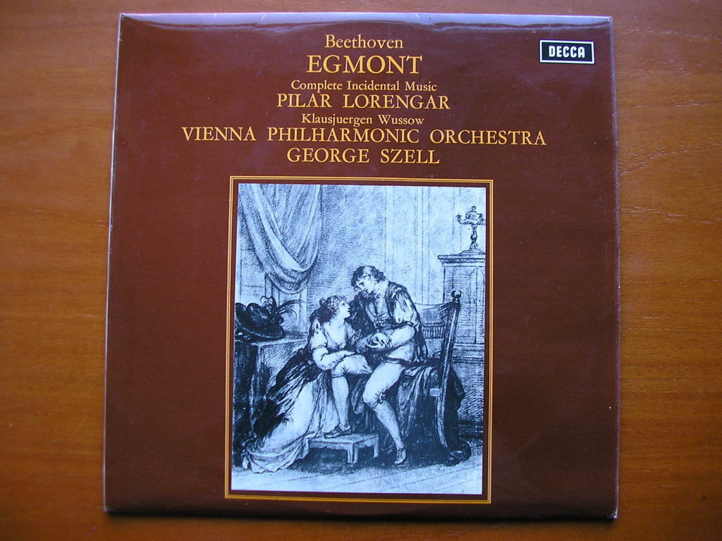 SXL 6465 BEETHOVEN: EGMONT Incidental Music LORENGAR / WUSSOW / VIENNA PHILHARMONIC / SZELL