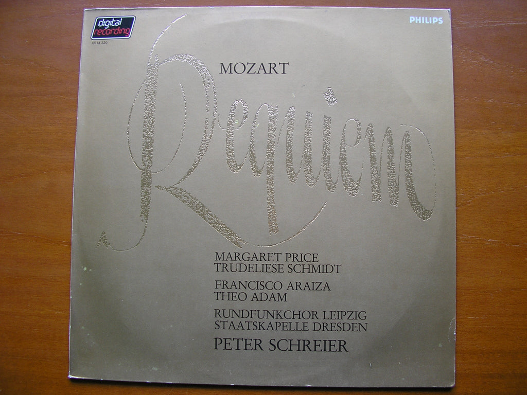 MOZART: REQUIEM     SOLOISTS / STAATSKAPELLE DRESDEN / SCHREIER    6514 320