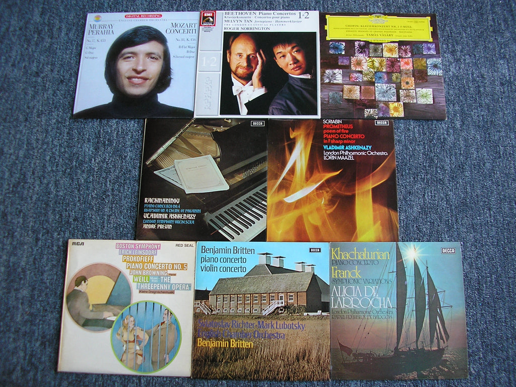 8 LP Classical Colletions  -  PIANO CONCERTOS  No. 5