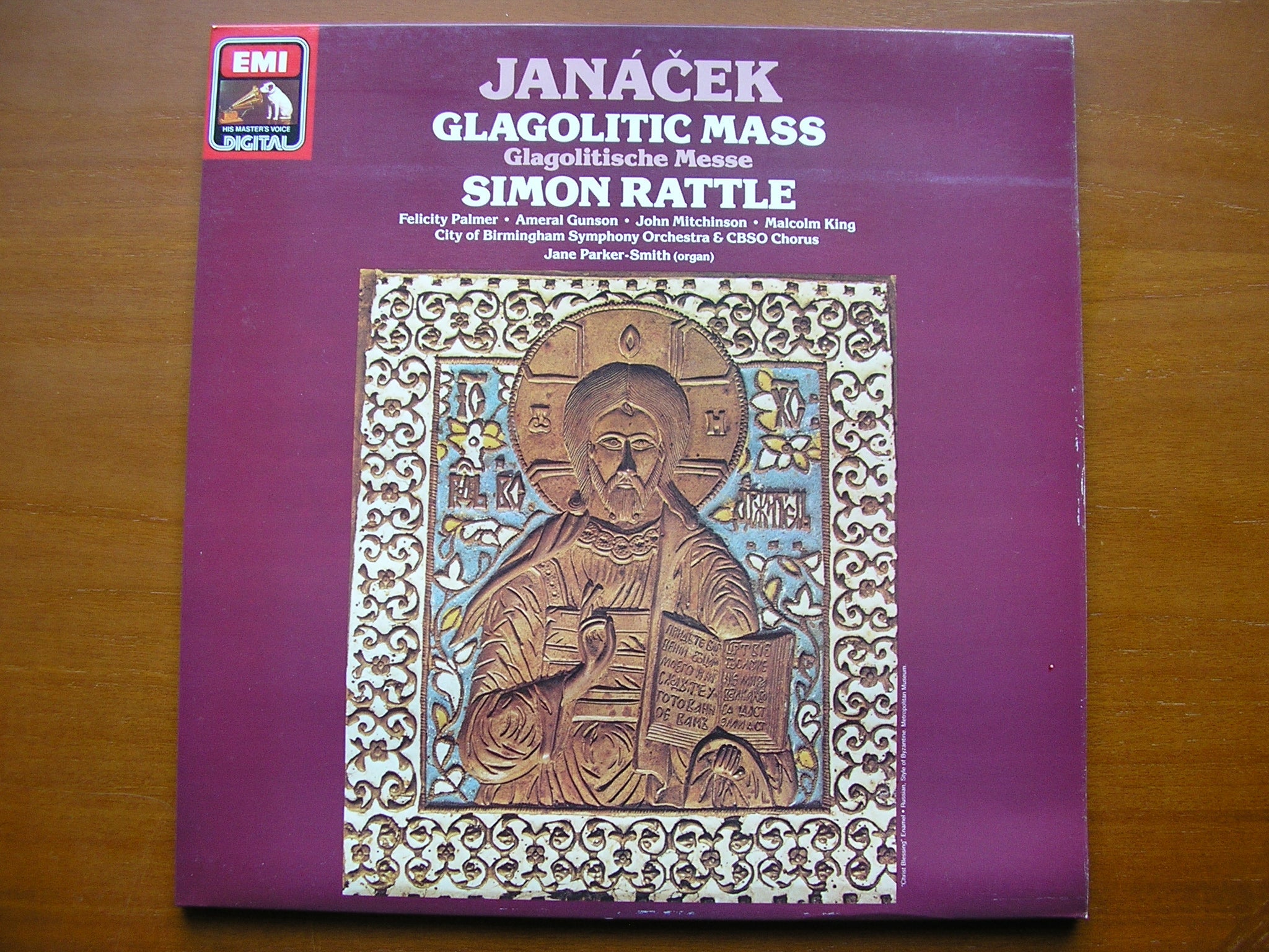 JANACEK: GLAGOLITIC MASS    SOLOISTS / CITY OF BIRMINGHAM SYMPHONY / RATTLE    ASD 4068