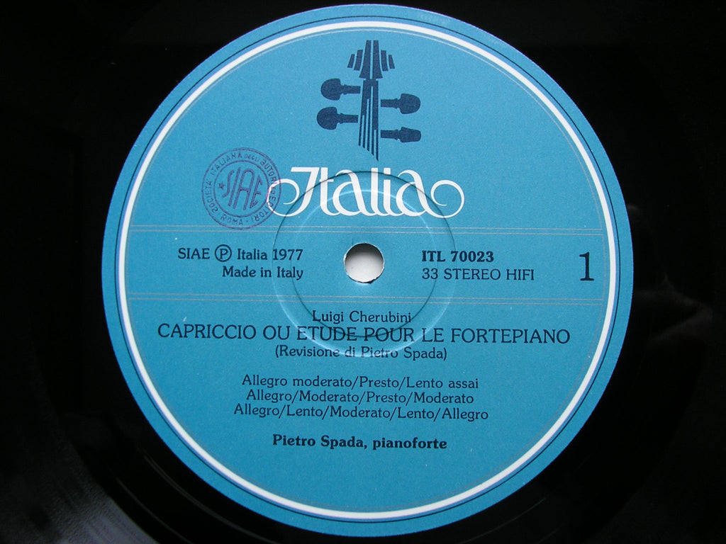CHERUBINI: CAPRICCIO / FANTASIA    PIETRO SPADA       ITL 70023