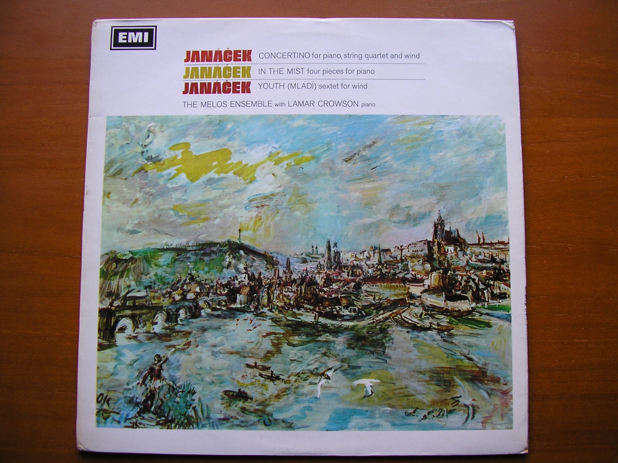 JANACEK: CHAMBER MUSIC     THE MELOS ENSEMBLE     ASD 2344