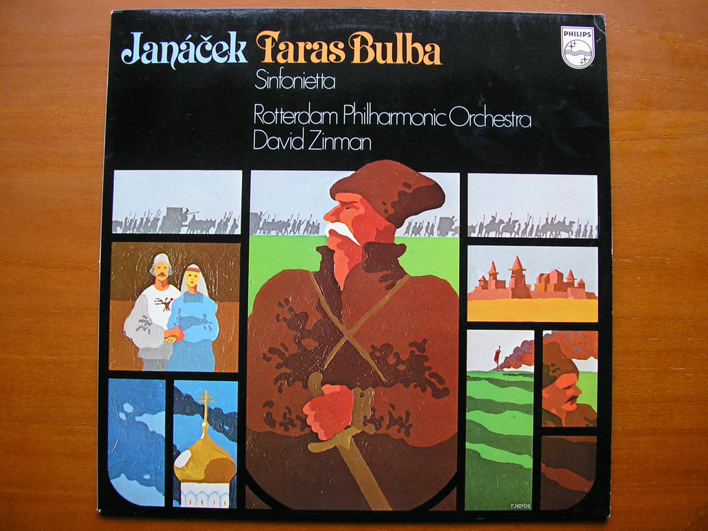 JANACEK: SINFONIETTA / TARAS BULBA     ZINMAN / ROTTERDAM PHILHARMONIC     9500 874