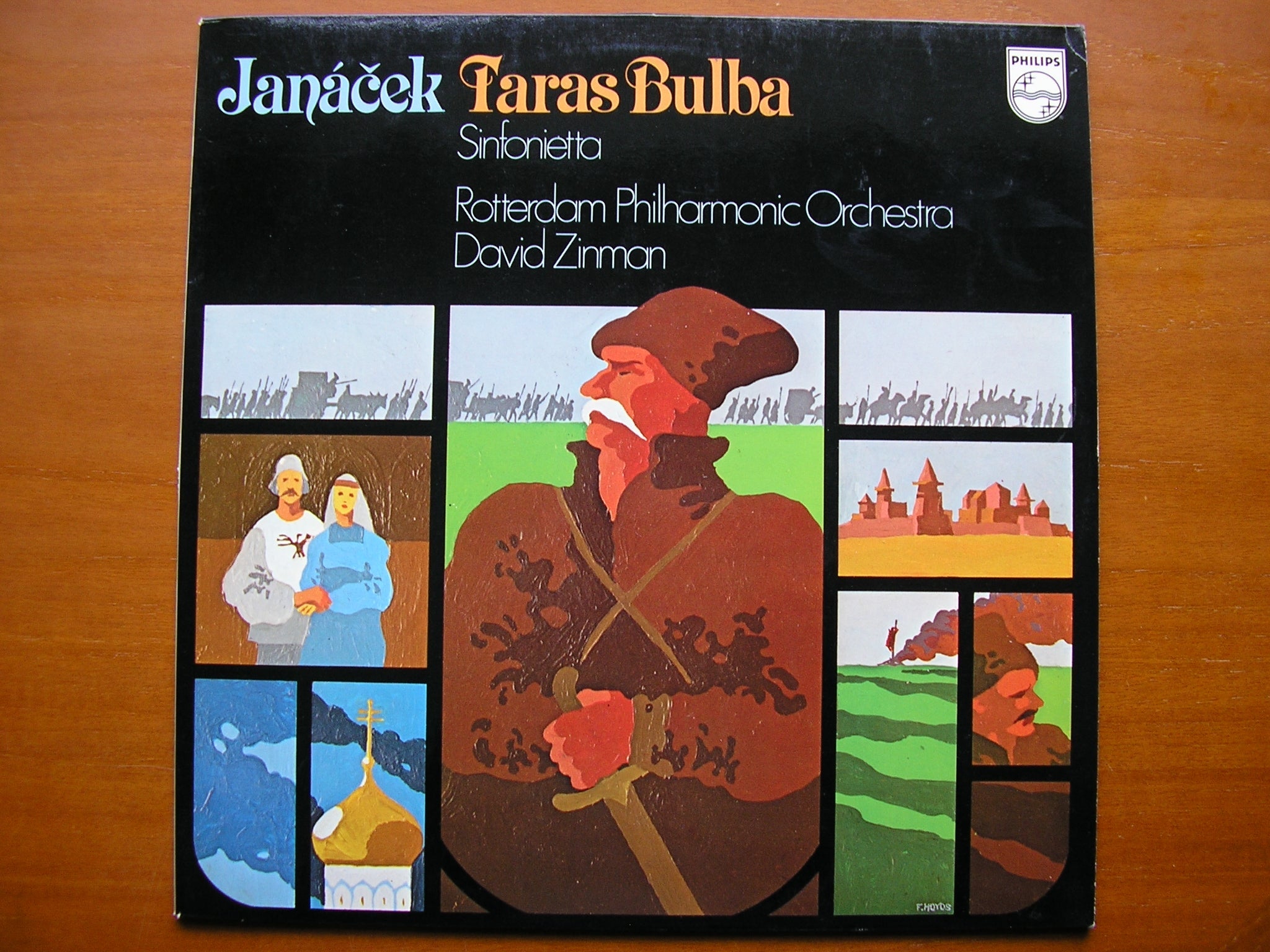 JANACEK: SINFONIETTA / TARAS BULBA     ZINMAN / ROTTERDAM PHILHARMONIC     9500 874