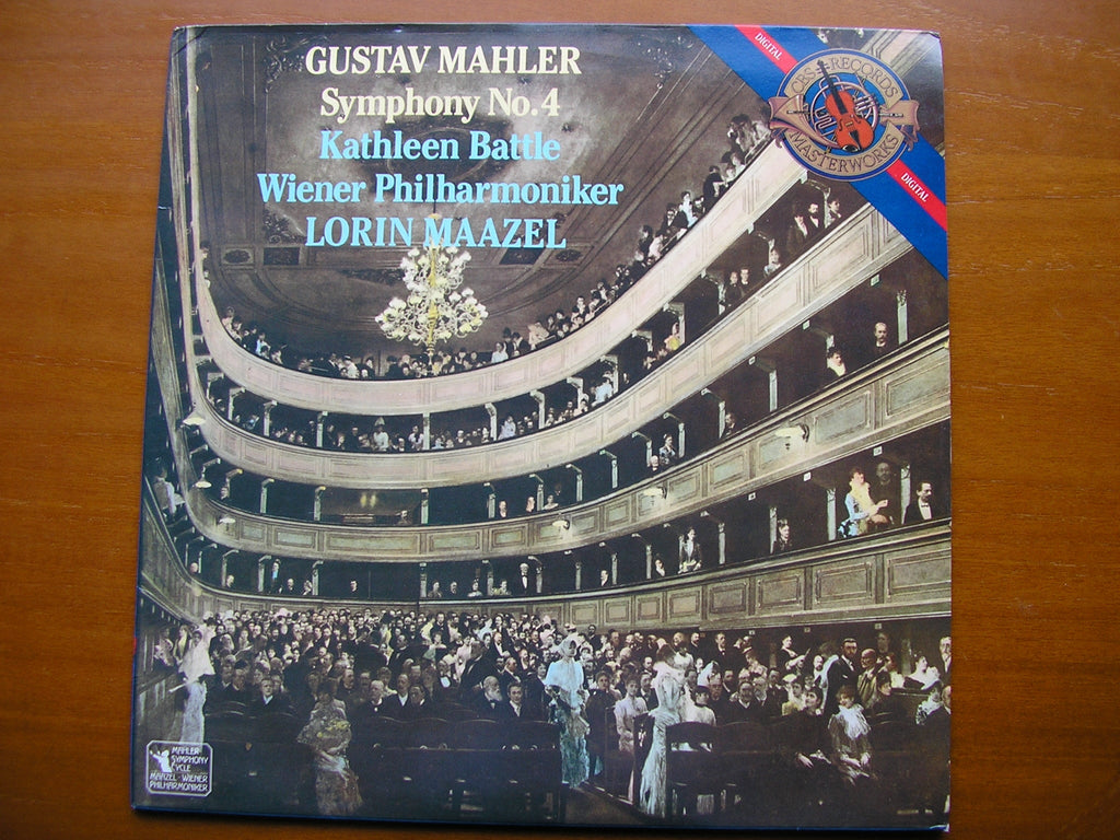 MAHLER: SYMPHONY No. 4     BATTLE / VIENNA PHILHARMONIC / MAAZEL     IM 39072