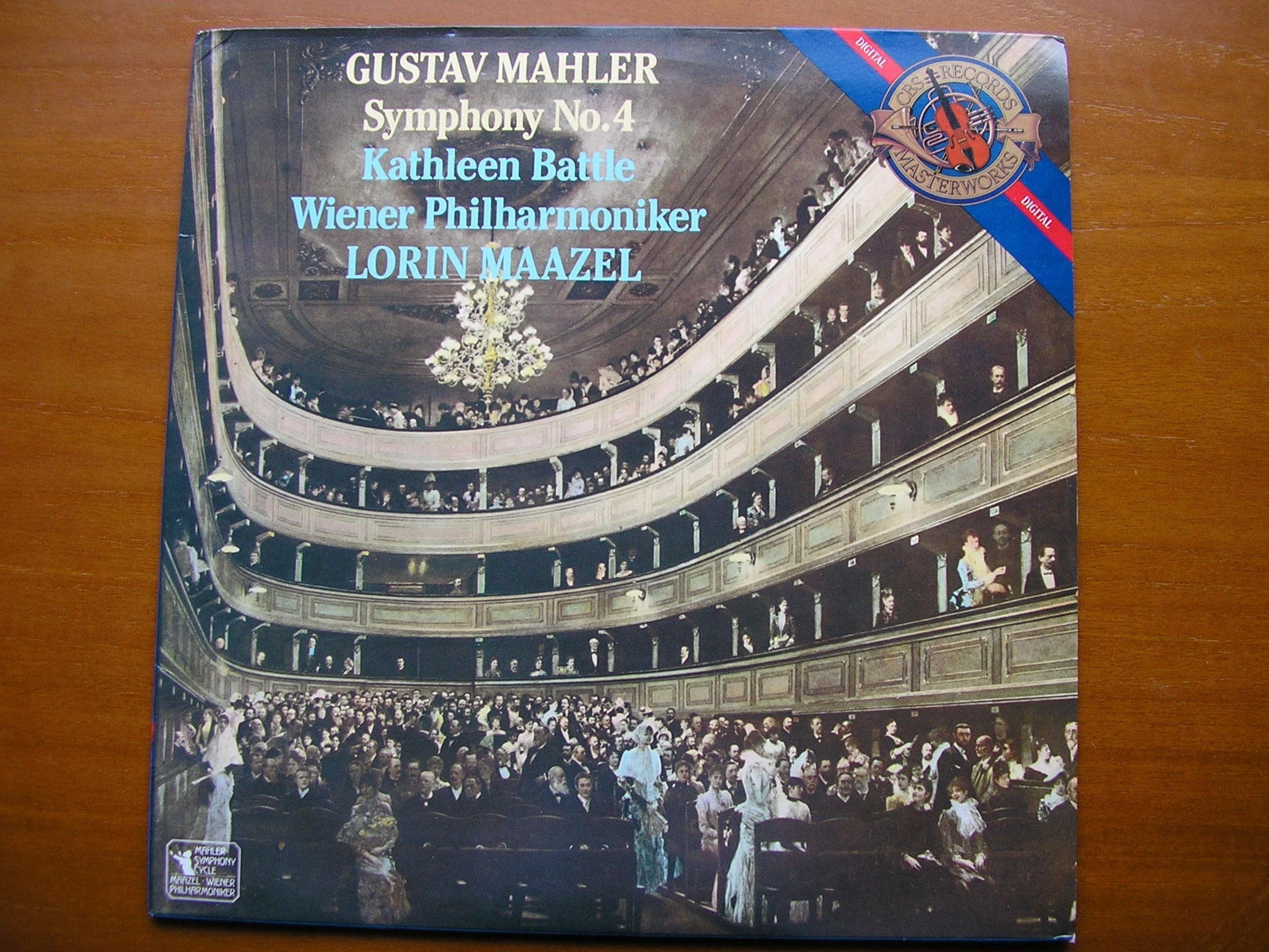 MAHLER: SYMPHONY No. 4     BATTLE / VIENNA PHILHARMONIC / MAAZEL     IM 39072