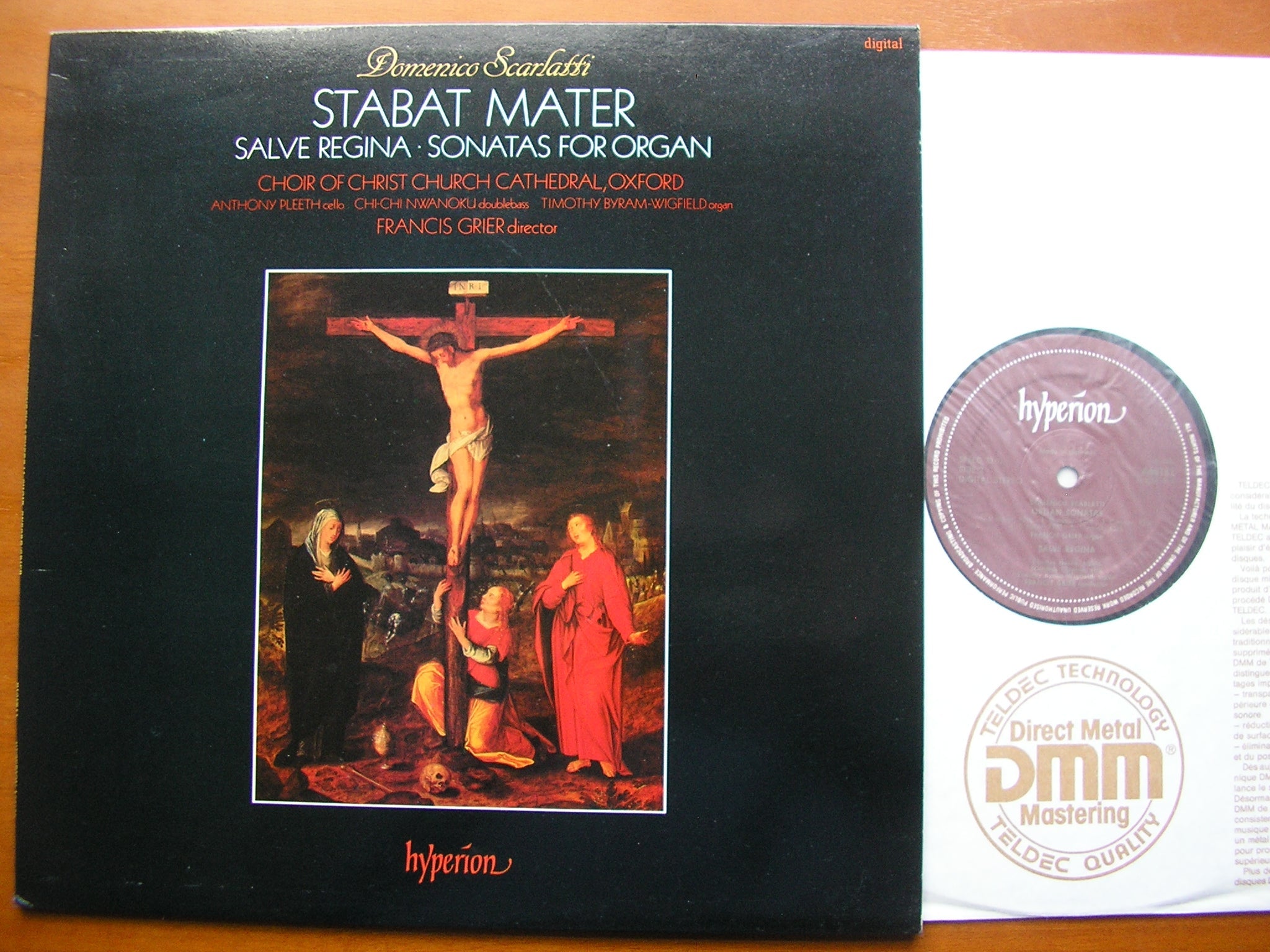 DOMENICO SCARLATTI: STABAT MATER / SALVE REGINA     CHRIST CHURCH OXFORD / GRIER     A66182