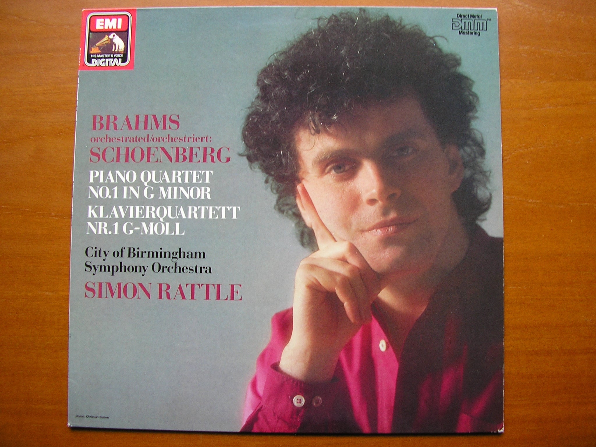BRAHMS / SCHOENBERG: PIANO QUARTET No. 1     ORCHESTRAL ARRANGEMENT (1937)    RATTLE / CBSO     27 0169