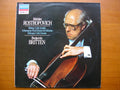 BRITTEN / DEBUSSY / SCHUMANN: MUSIC FOR CELLO & PIANO     ROSTROPOVICH / BRITTEN    410 168