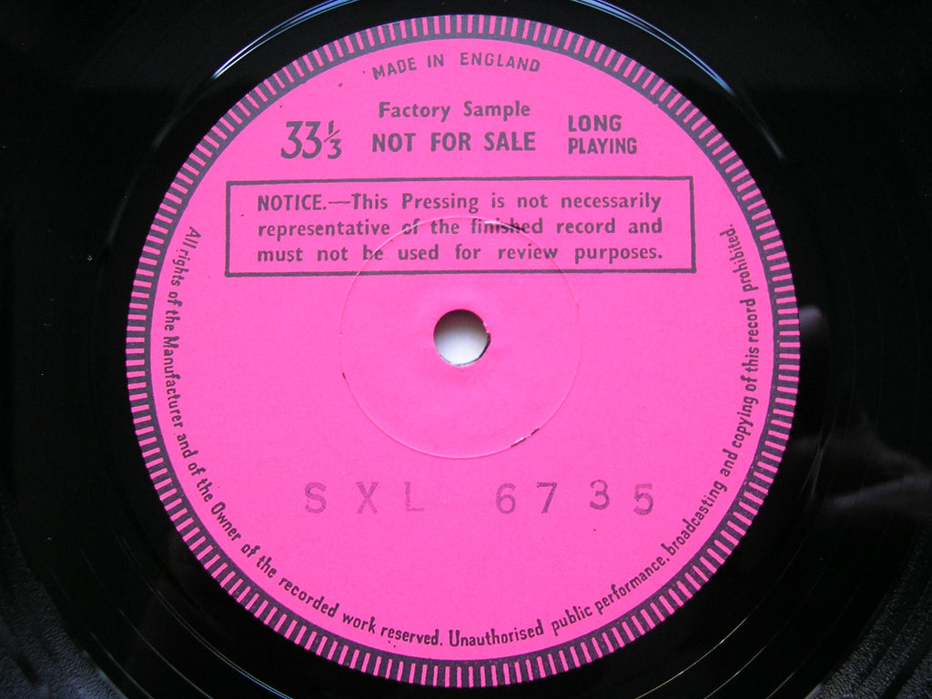 SXL 6735 STRAVINSKY: THE RITE OF SPRING MAAZEL / VIENNA PHILHARMONIC test pressing