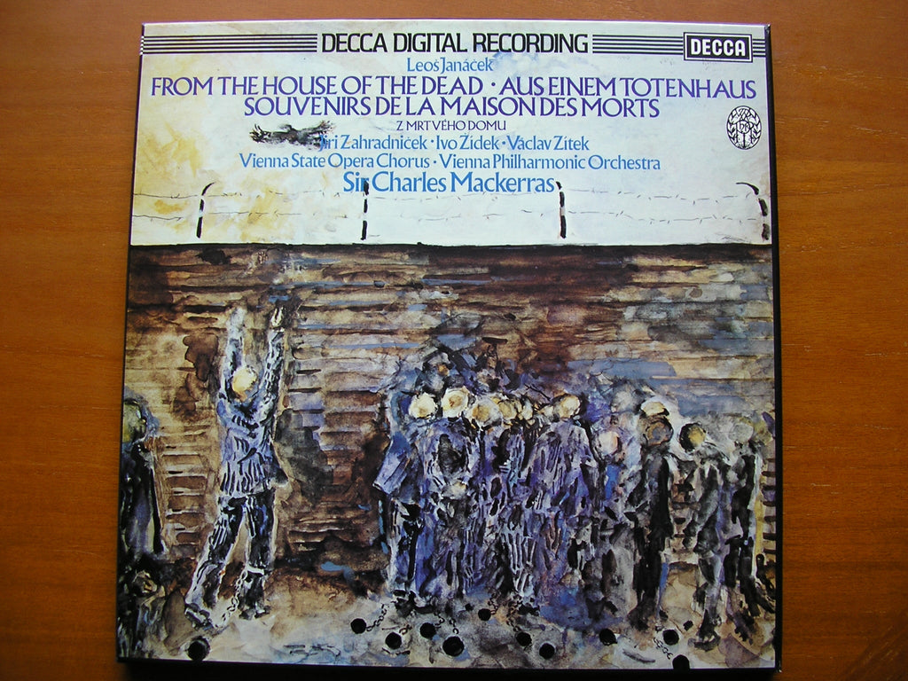 JANACEK: FROM THE HOUSE OF THE DEAD     SOLOISTS / VIENNA STATE OPERA / VPO / MACKERRAS    2LP     D224D2