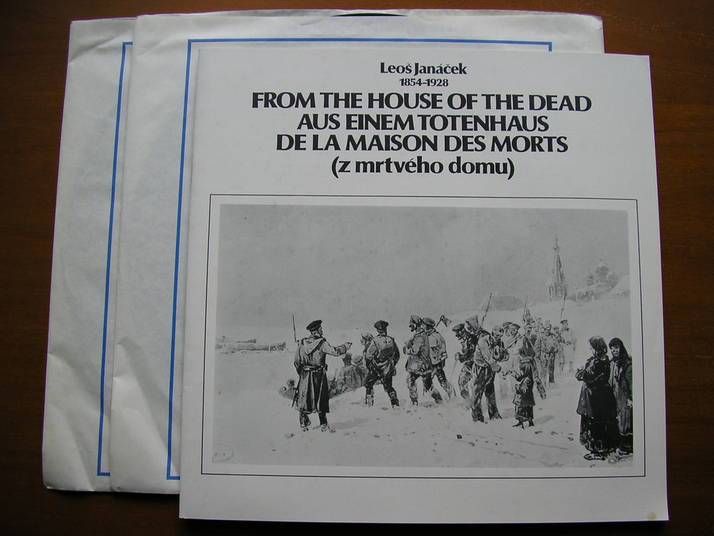 JANACEK: FROM THE HOUSE OF THE DEAD     SOLOISTS / VIENNA STATE OPERA / VPO / MACKERRAS    2LP     D224D2