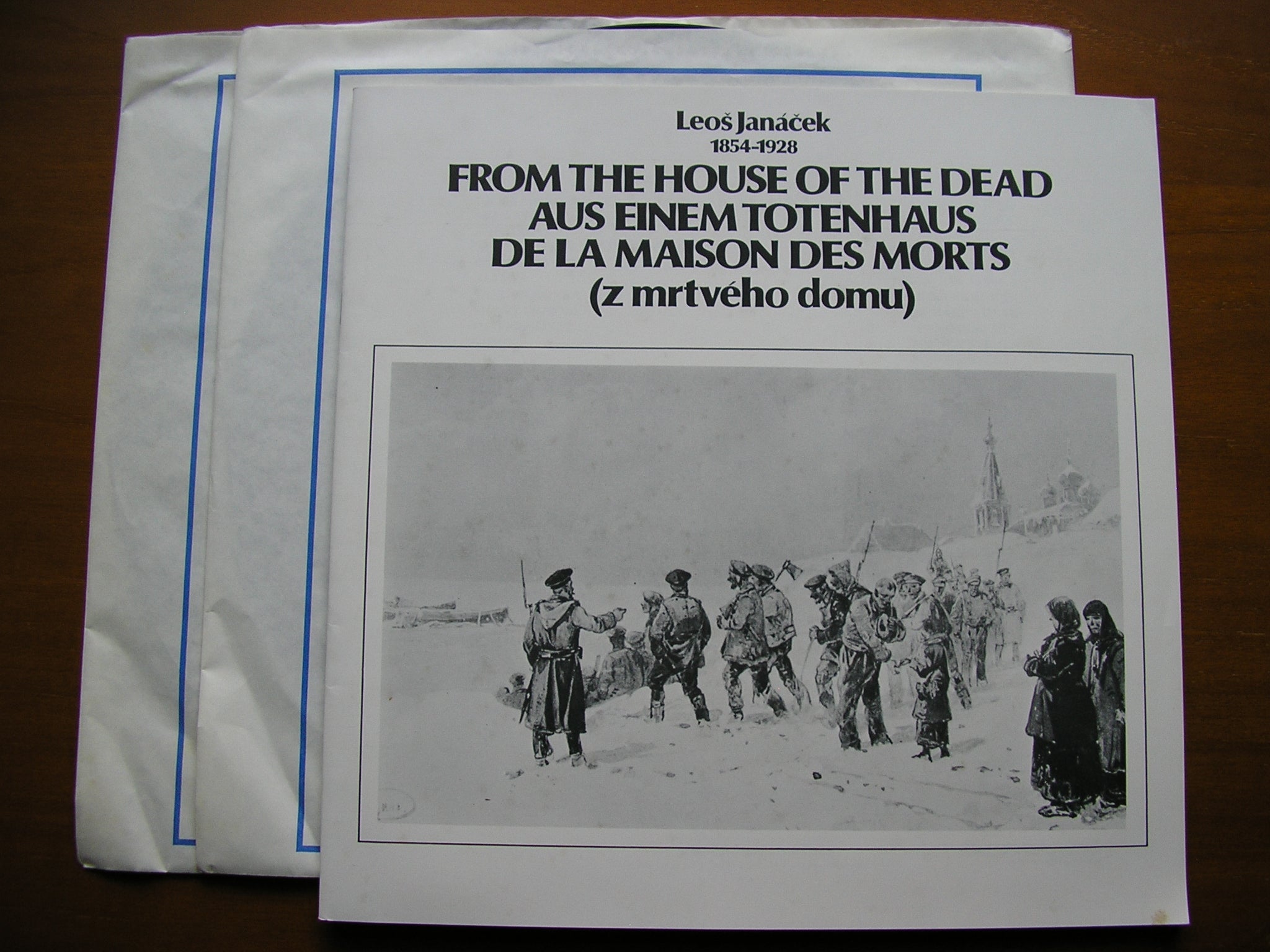 JANACEK: FROM THE HOUSE OF THE DEAD     SOLOISTS / VIENNA STATE OPERA / VPO / MACKERRAS    2LP     D224D2